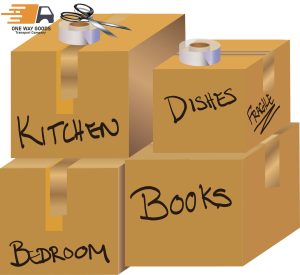 Labeling packing boxes