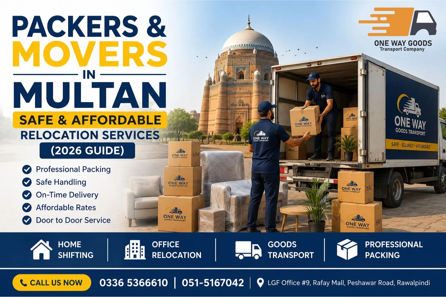 Packers and Movers in Multan – Safe & Affordable Relocation Services (2026 Guide)